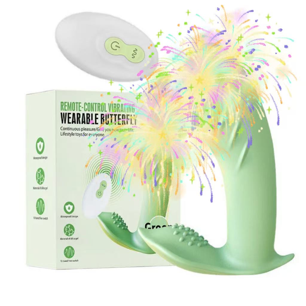 Wireless Remote Control Invisible Butterfly Penis Vibrator