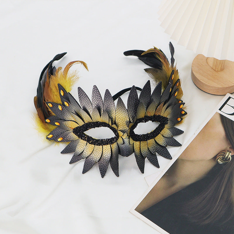 Hot-selling high-end feather masks