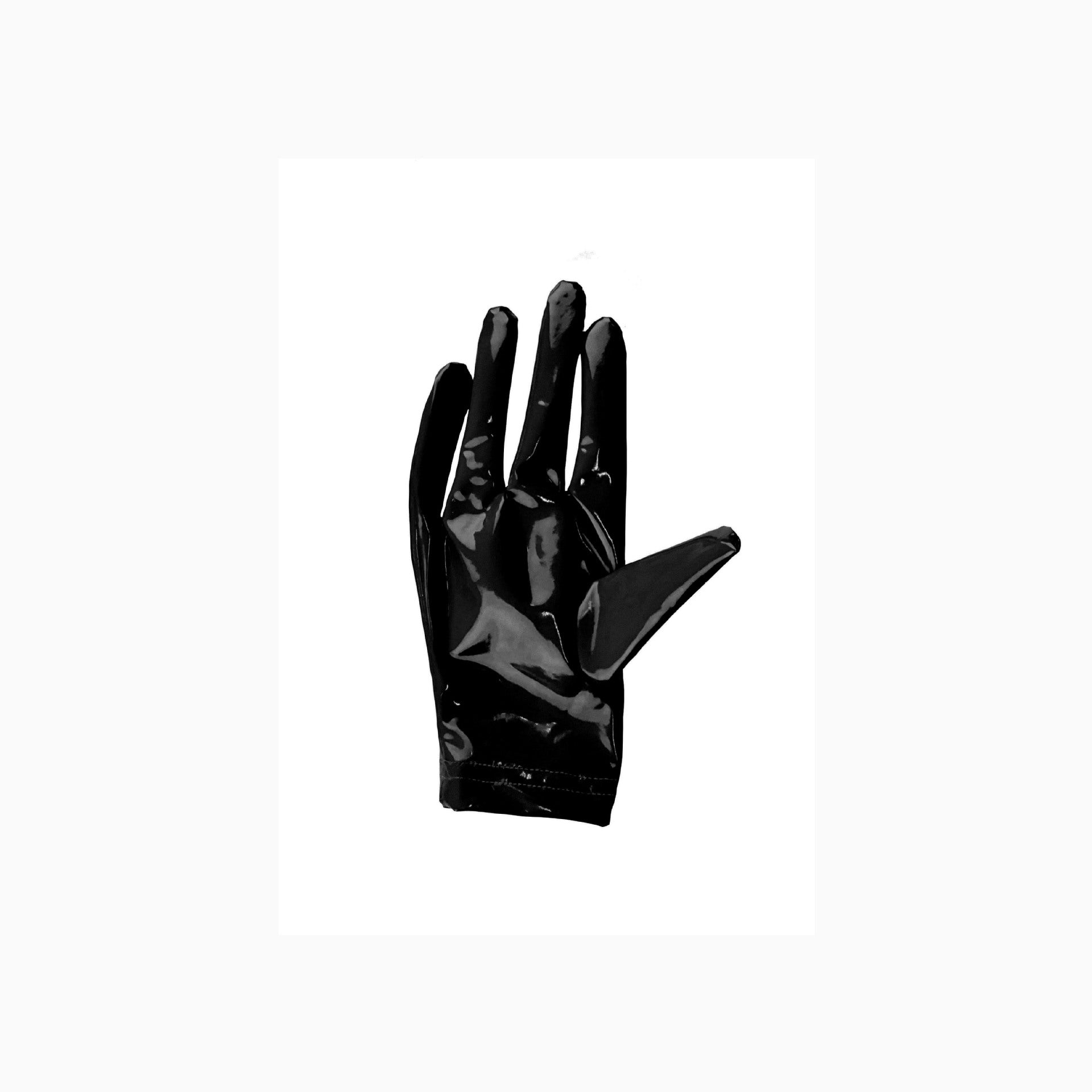 Shiny Patent Leather Zippered Catwoman Jumpsuit