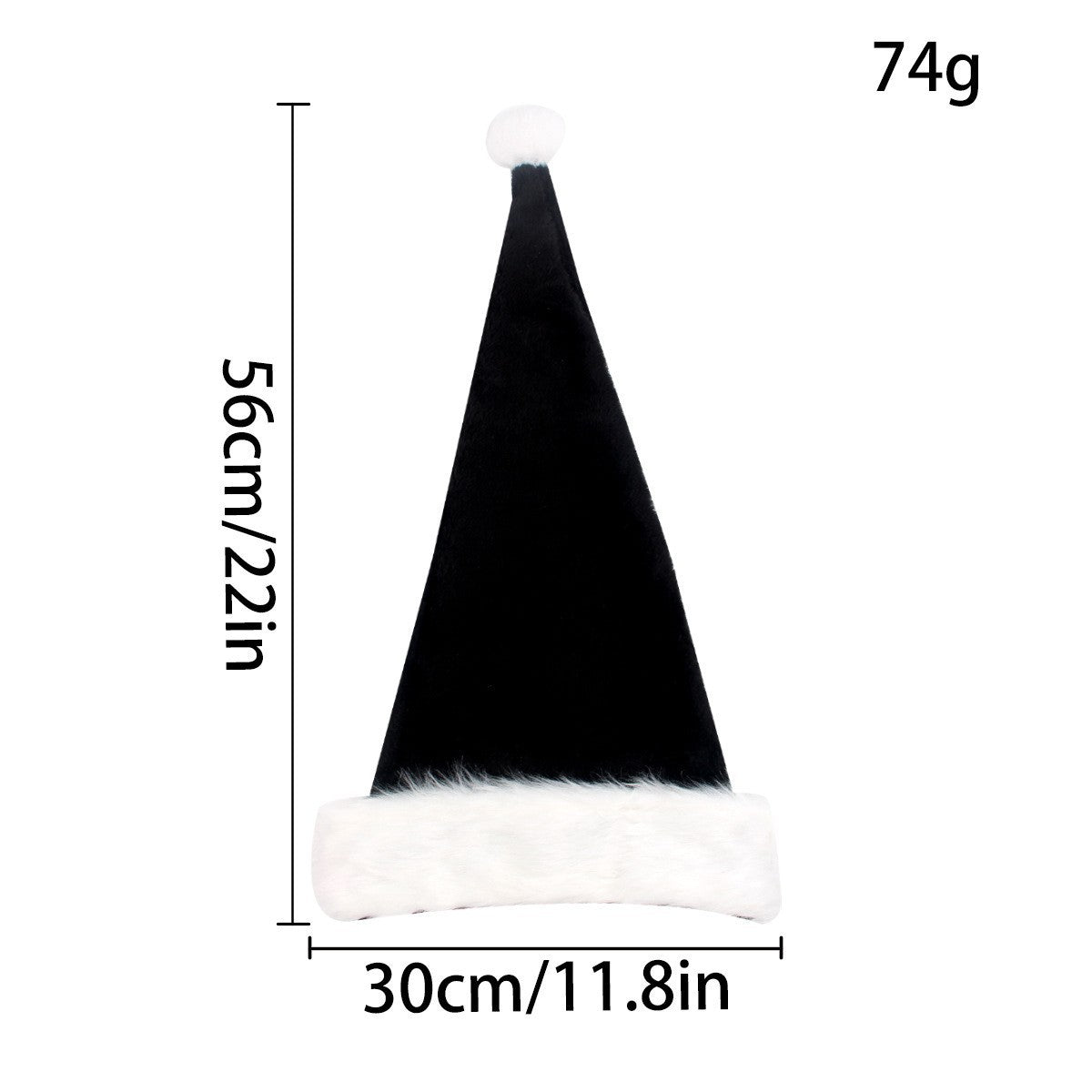 Christmas plush Santa hat