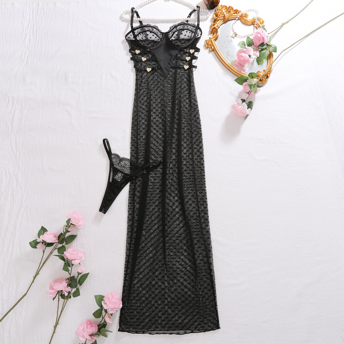 New style suspender tight long skirt