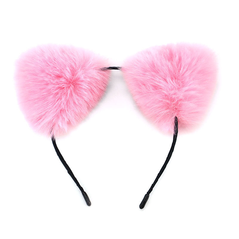 Removable butt plug fox tail