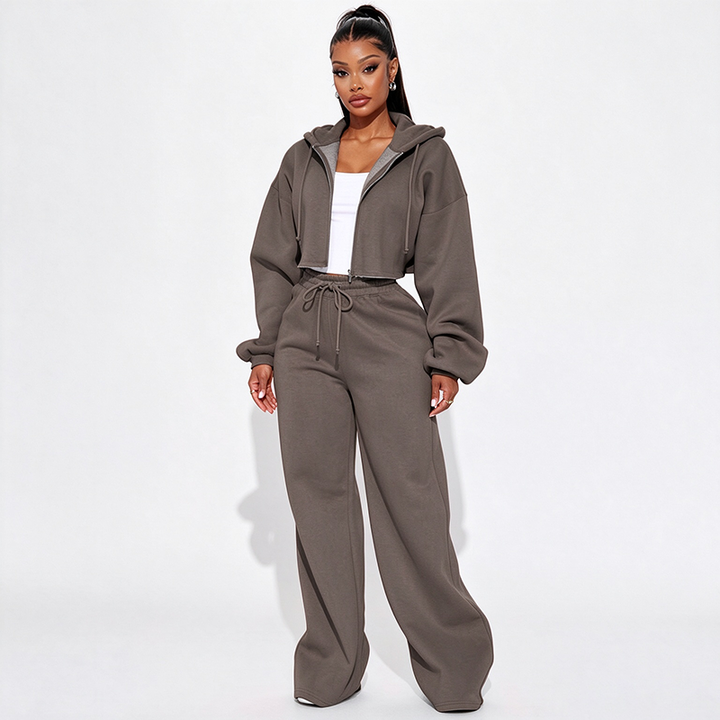 New Spring/Autumn Stylish Long-Sleeve Casual Sweatshirt Set