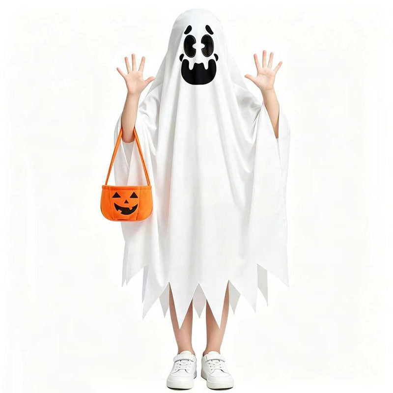 Halloween Ghost Cape / Ghost-Face Cape