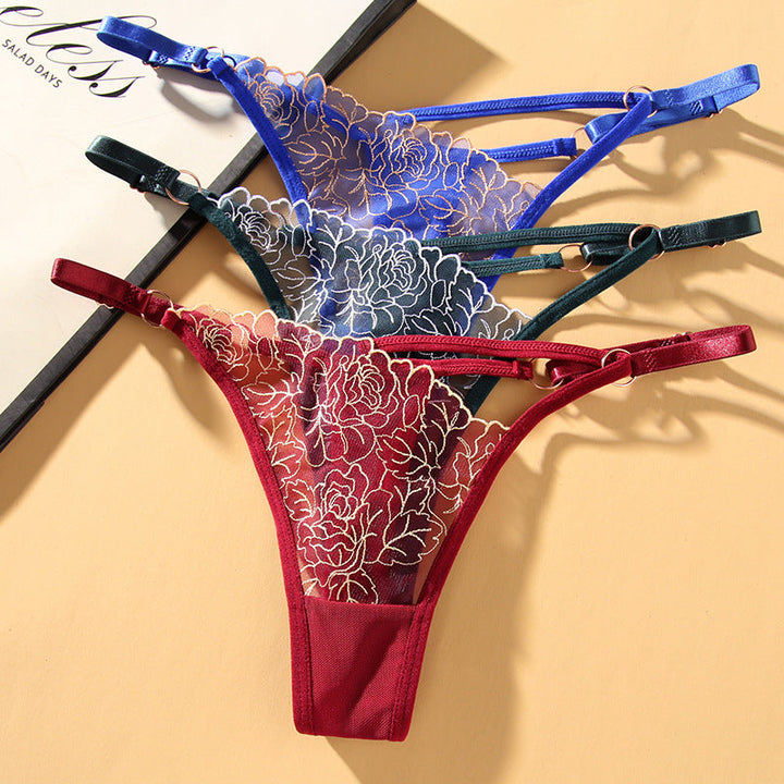 Lace V Thong Sexy Cutout Adjustable Lingerie(Buy 1, get 2 free)