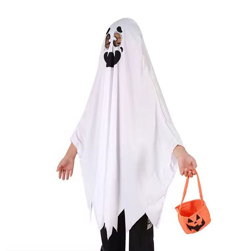 Halloween Ghost Cape / Ghost-Face Cape