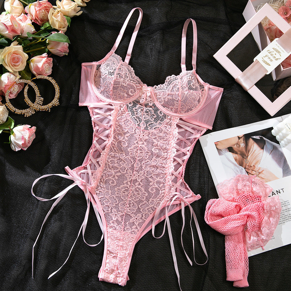 Laced Obsession Strappy Bodysuit