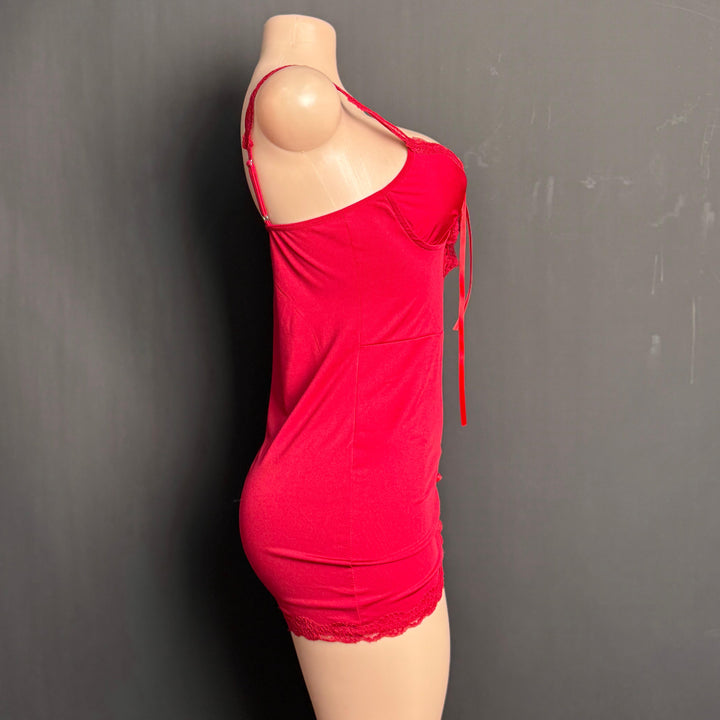 Best-selling lace short nightgown