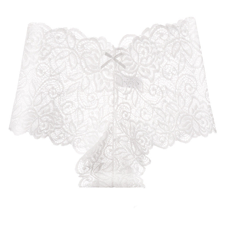 Sheer Lace Mesh Low-Rise Thong(Buy 1, get 2 free)