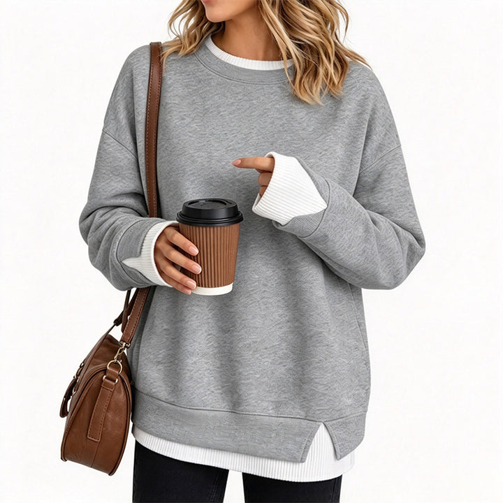 New loose-fit casual sweatshirt