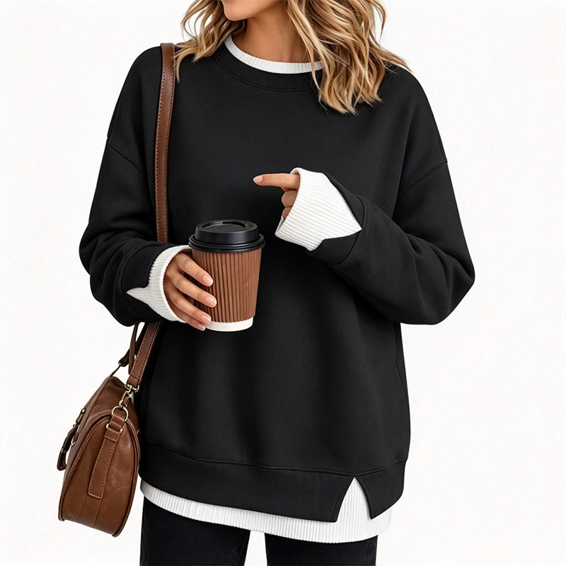 New loose-fit casual sweatshirt