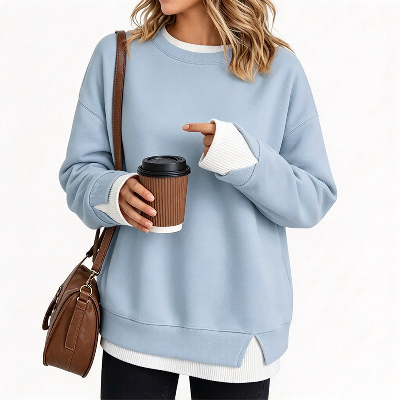 New loose-fit casual sweatshirt