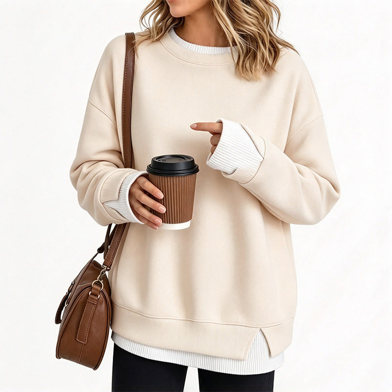 New loose-fit casual sweatshirt