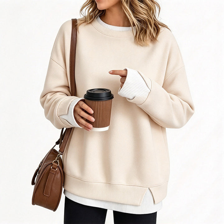 New loose-fit casual sweatshirt