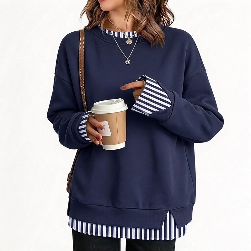 New loose-fit casual sweatshirt