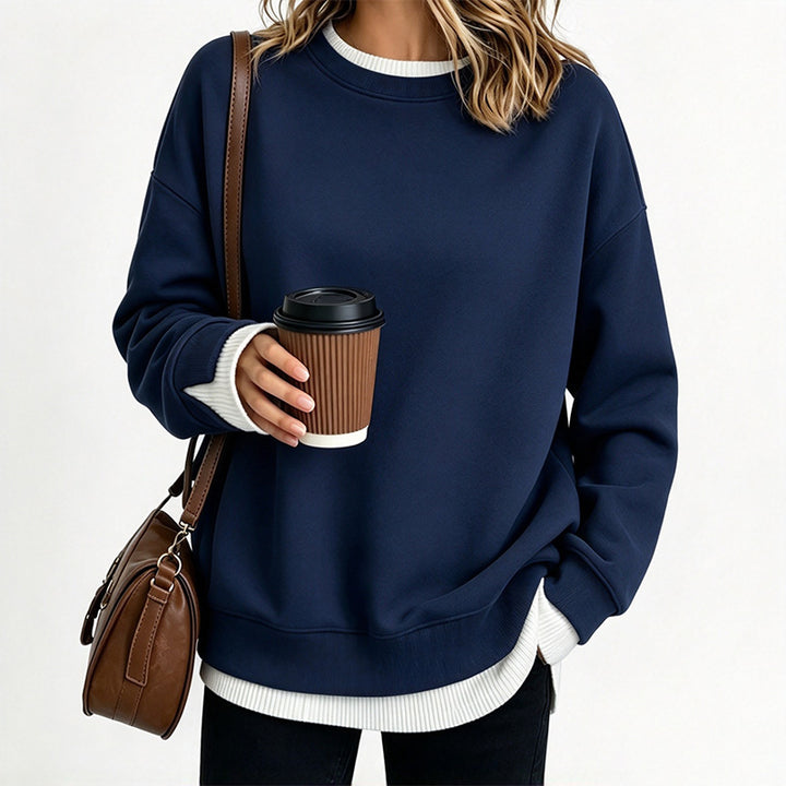 New loose-fit casual sweatshirt