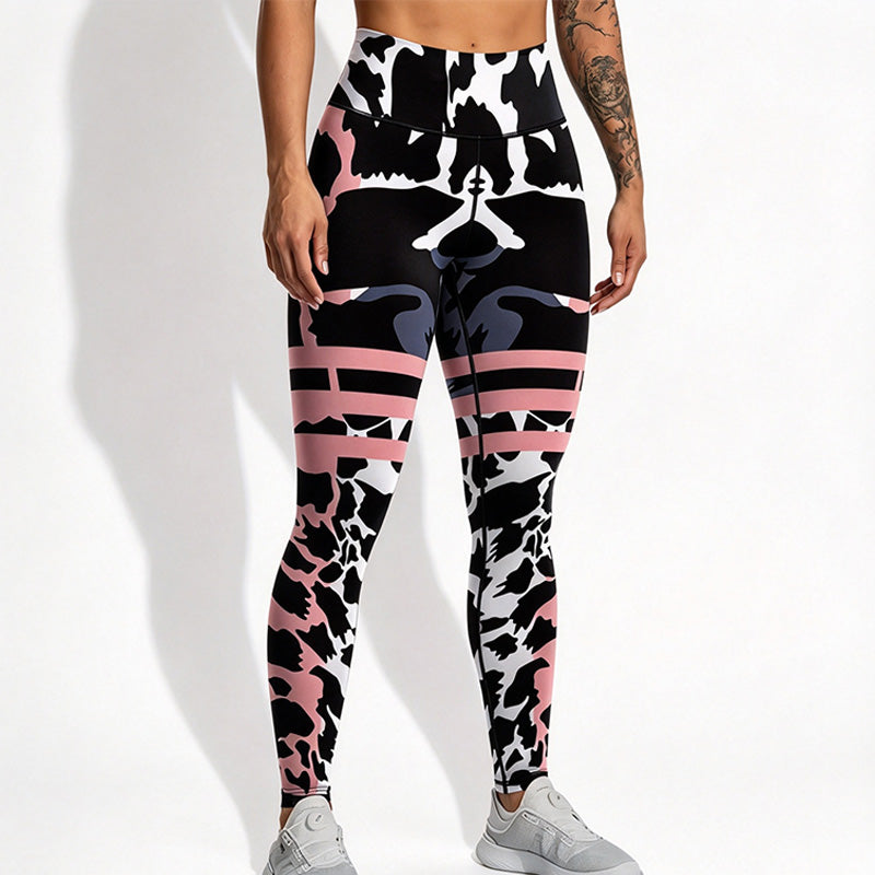 Trending Spring 3D-Print Yoga Leggings