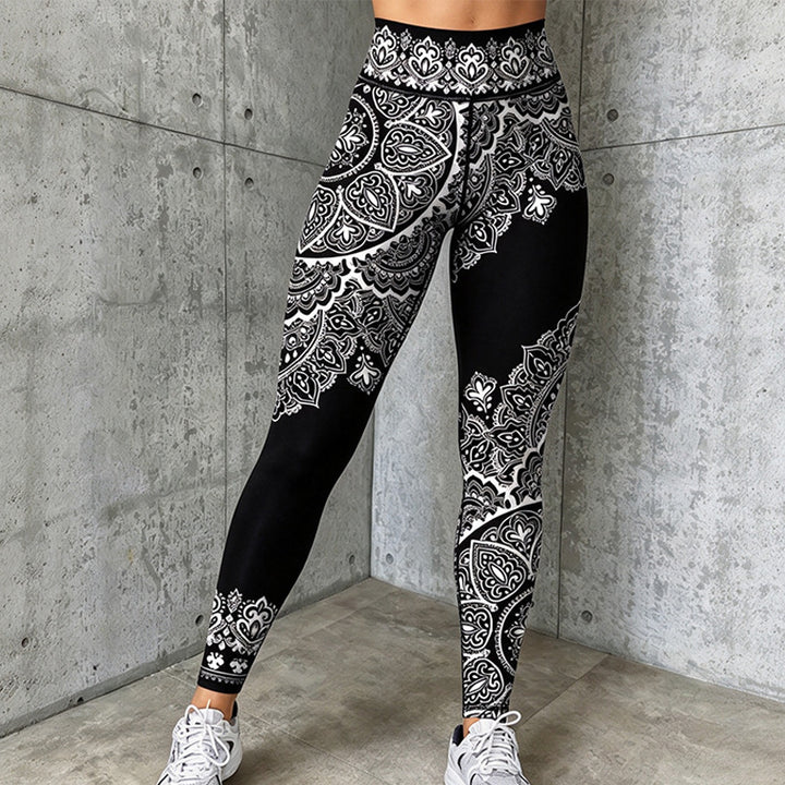Trending Spring 3D-Print Yoga Leggings