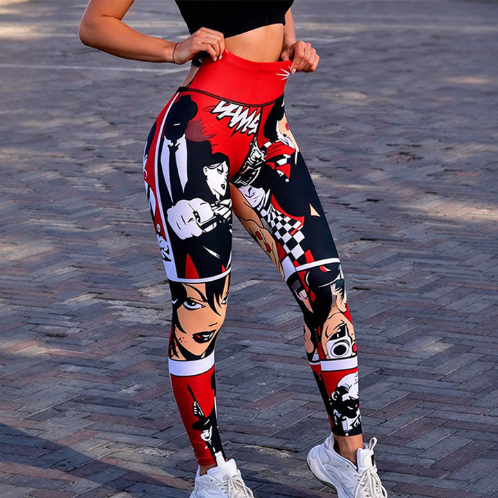Trending Spring 3D-Print Yoga Leggings