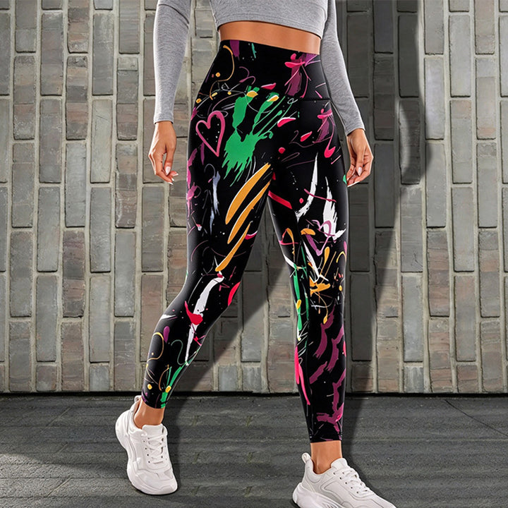 Trending Spring 3D-Print Yoga Leggings