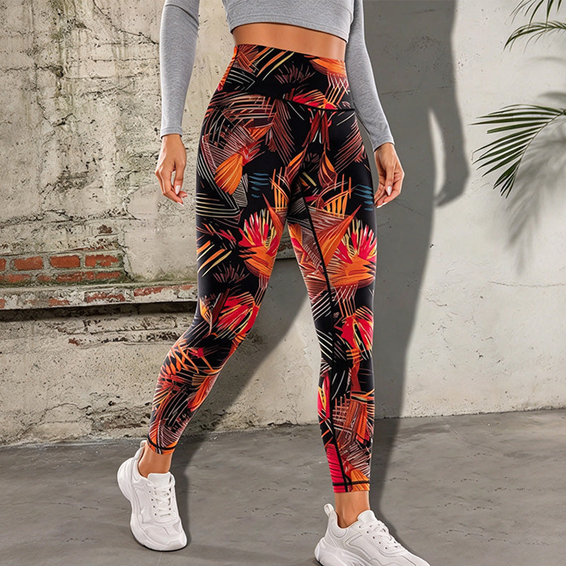 Trending Spring 3D-Print Yoga Leggings