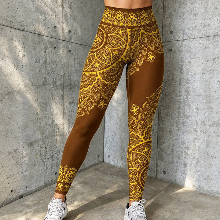 Trending Spring 3D-Print Yoga Leggings