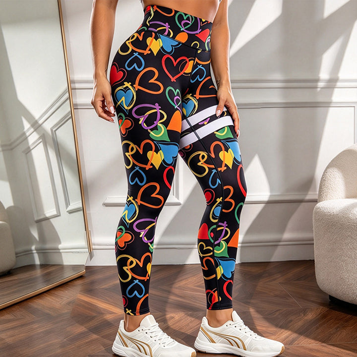 Trending Spring 3D-Print Yoga Leggings