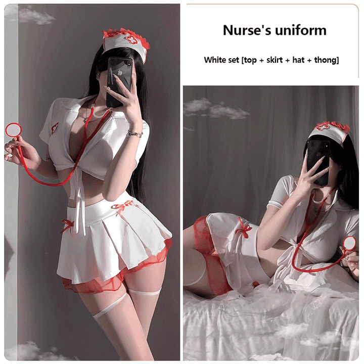 Angel in White" Passionate Uniform Set