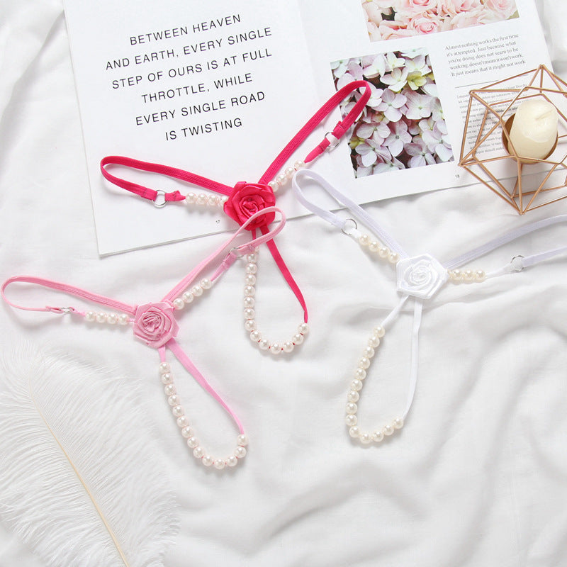 Rose Pearl Thong(Buy 1, get 2 free)