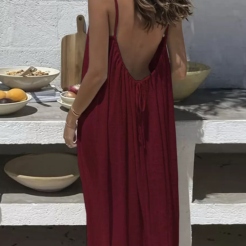 Backless Lounge Dress