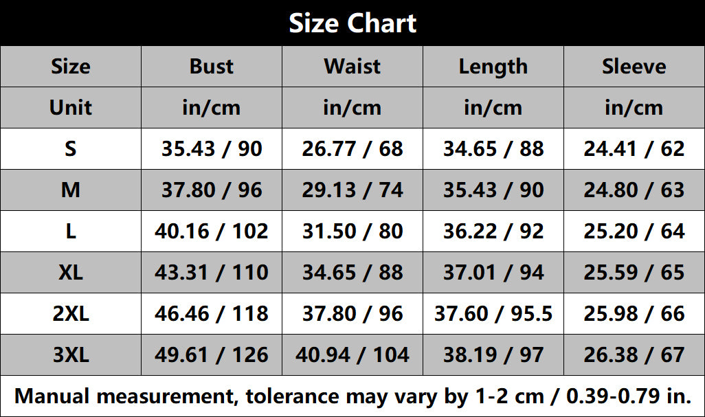 New mid-length, long-sleeved pleated dress