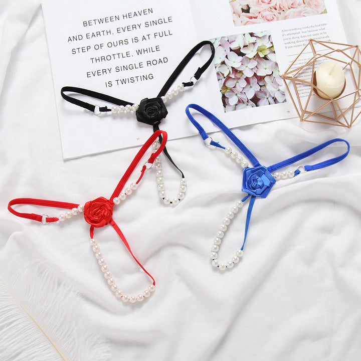 Rose Pearl Thong(Buy 1, get 2 free)