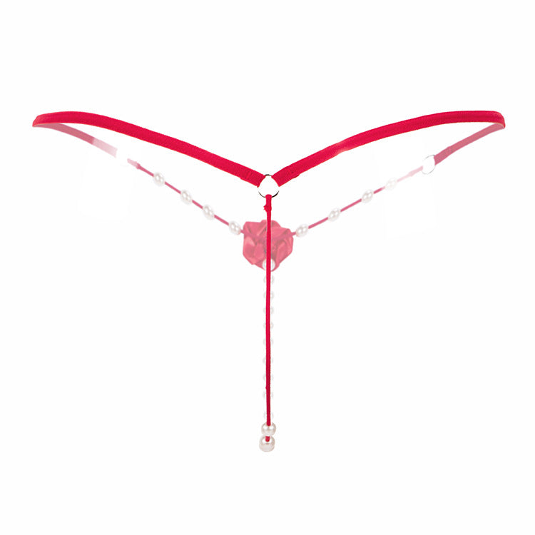 Rose Pearl Thong(Buy 1, get 2 free)