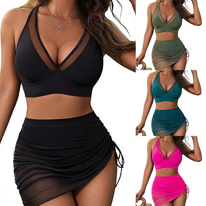 Sexy, Slim-Fit Swimsuit Set