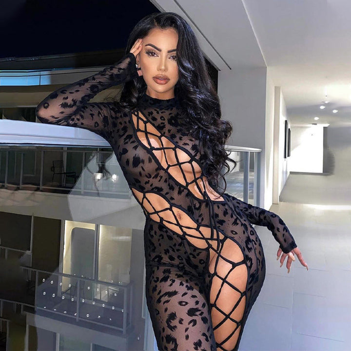Best-Selling Cutout Lace-Up Jumpsuit