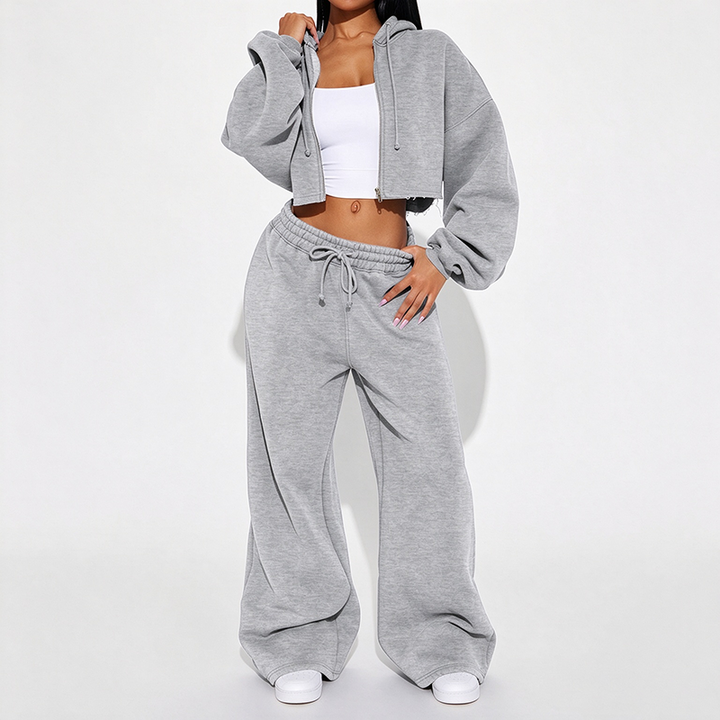 New Spring/Autumn Stylish Long-Sleeve Casual Sweatshirt Set