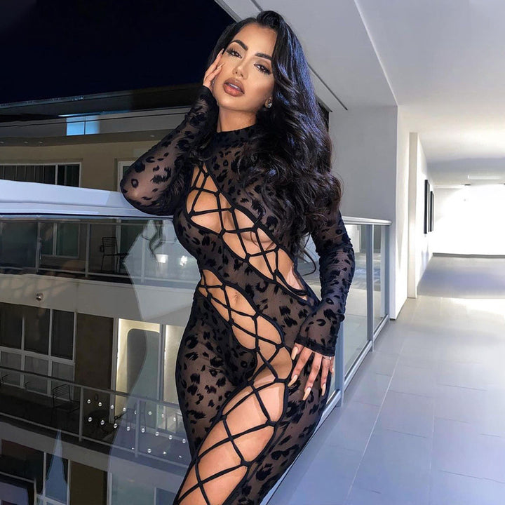 Best-Selling Cutout Lace-Up Jumpsuit