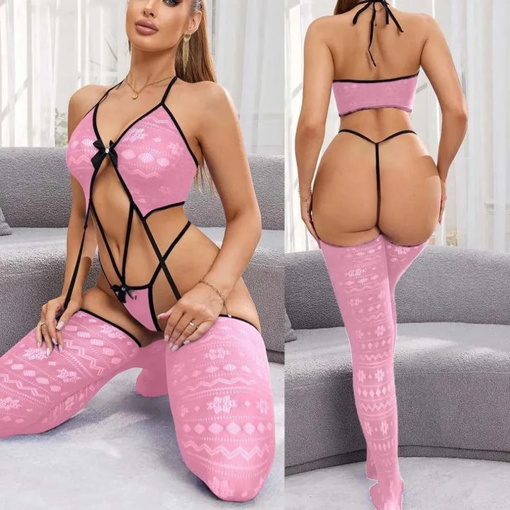 Sexy high-waisted bodysuit