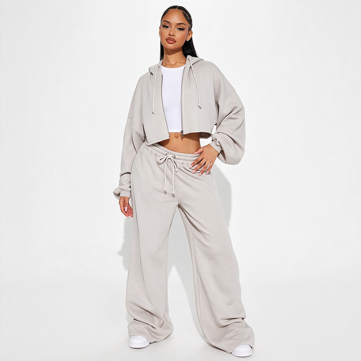 New Spring/Autumn Stylish Long-Sleeve Casual Sweatshirt Set