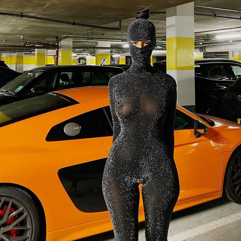 Long-Sleeve Bodysuit (Includes Headpiece)