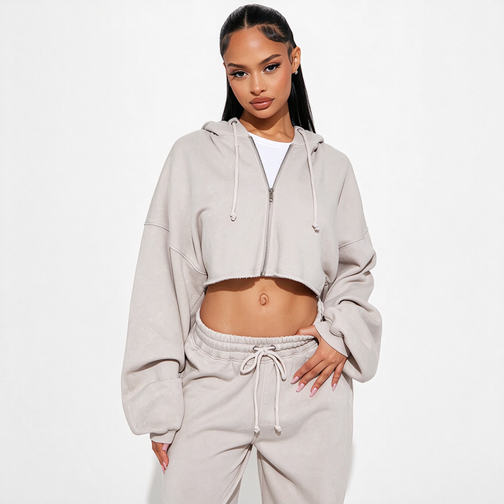 New Spring/Autumn Stylish Long-Sleeve Casual Sweatshirt Set