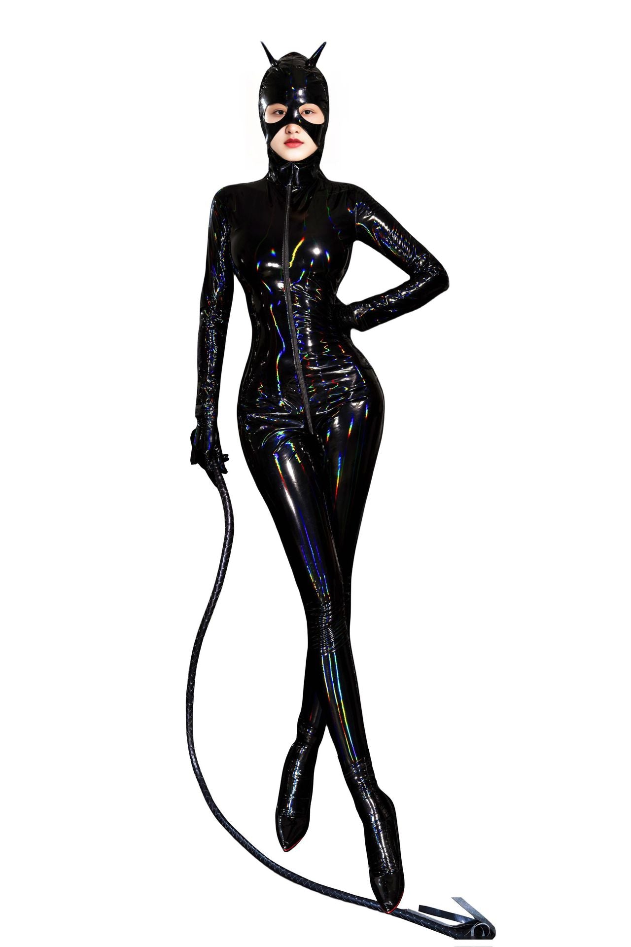 Leather Catwoman Bodysuit