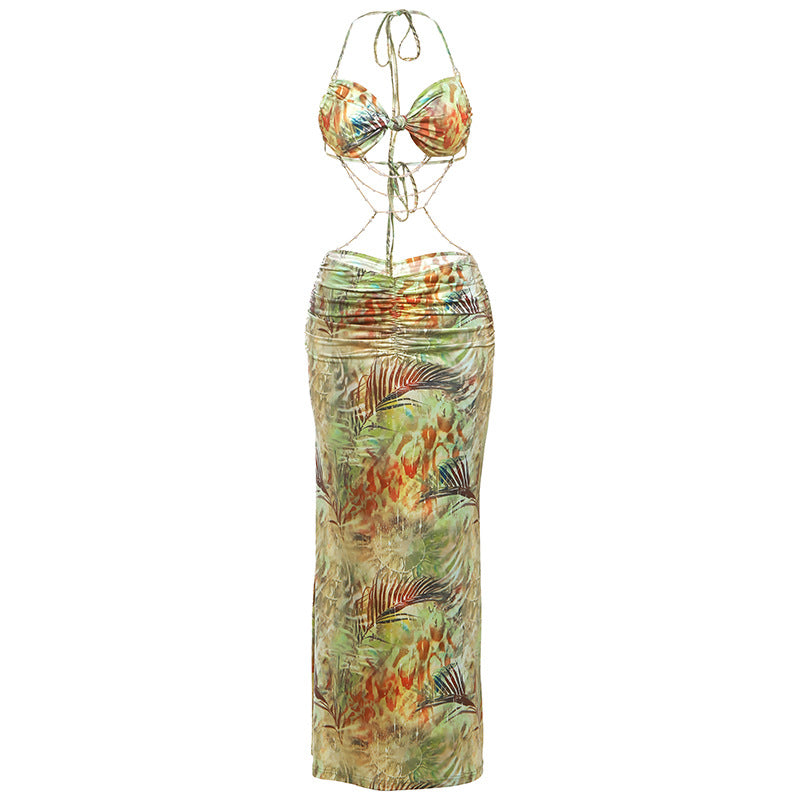 New backless sexy dress