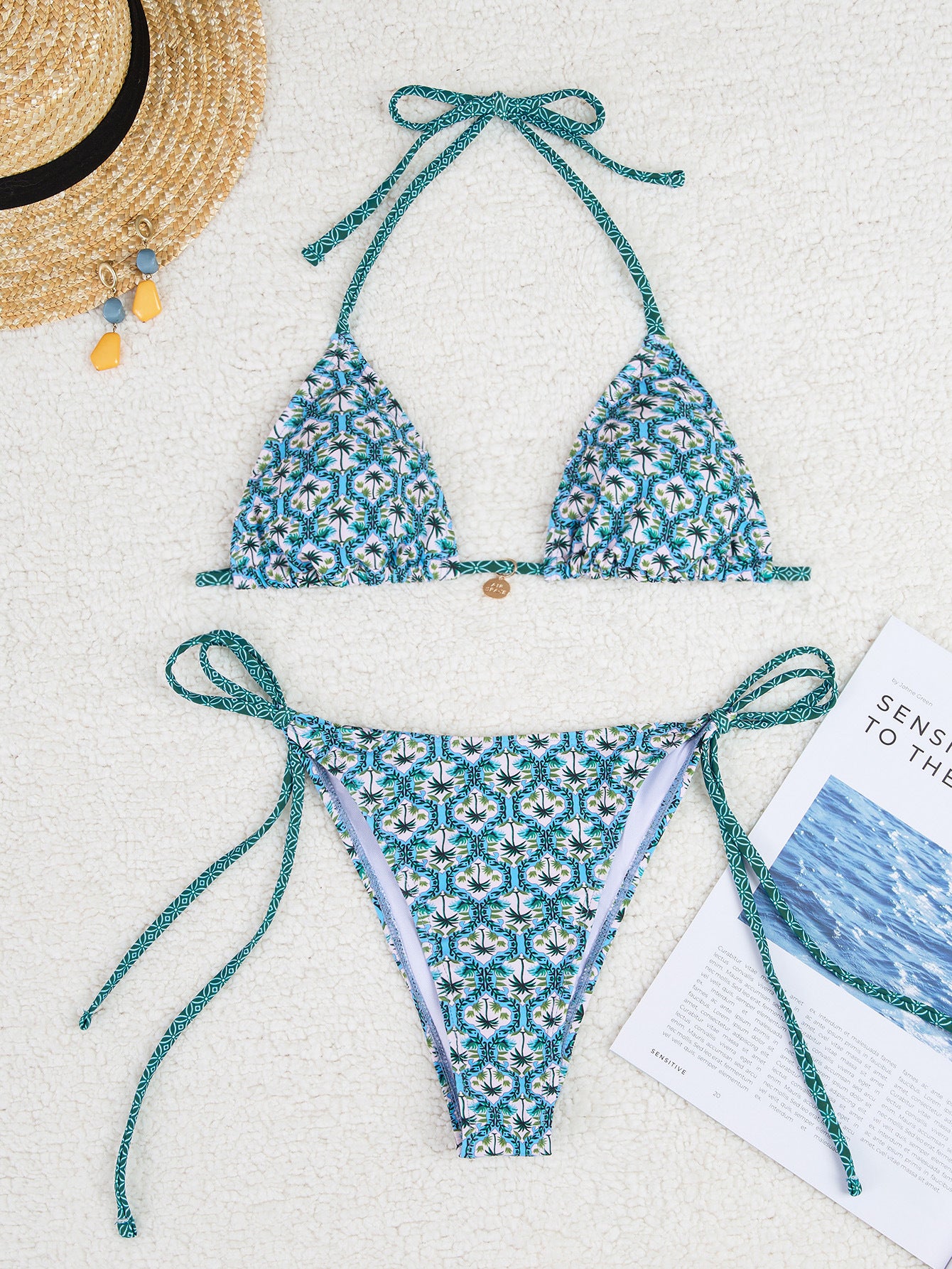 New Printed Sexy Bikini Two-Piece Swimsuit