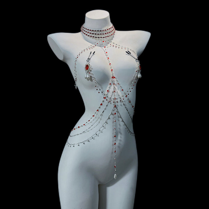 Tassel Choker Body Chain