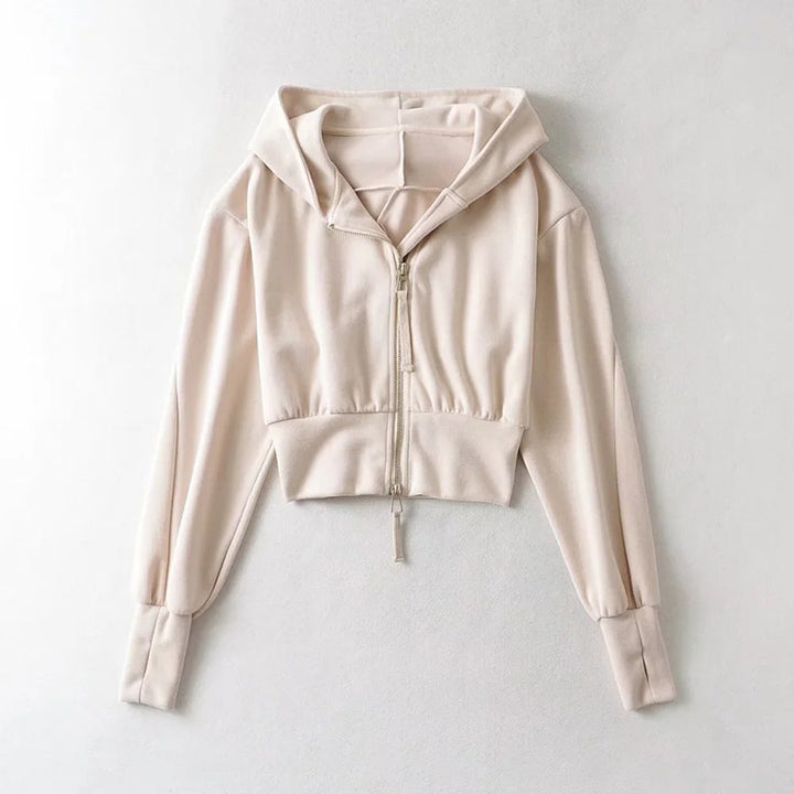 New Stylish Double-Zipper Hooded Sweatshirt (Spring/Autumn Style)