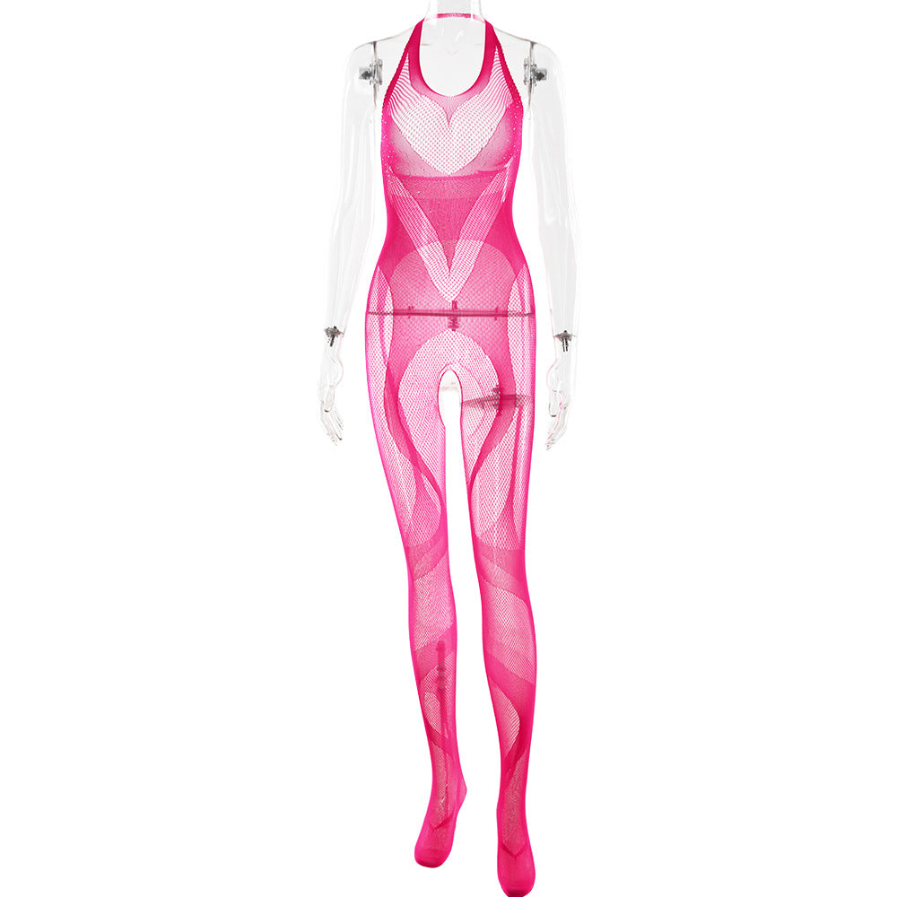 New diamond-encrusted crotchless bodysuit