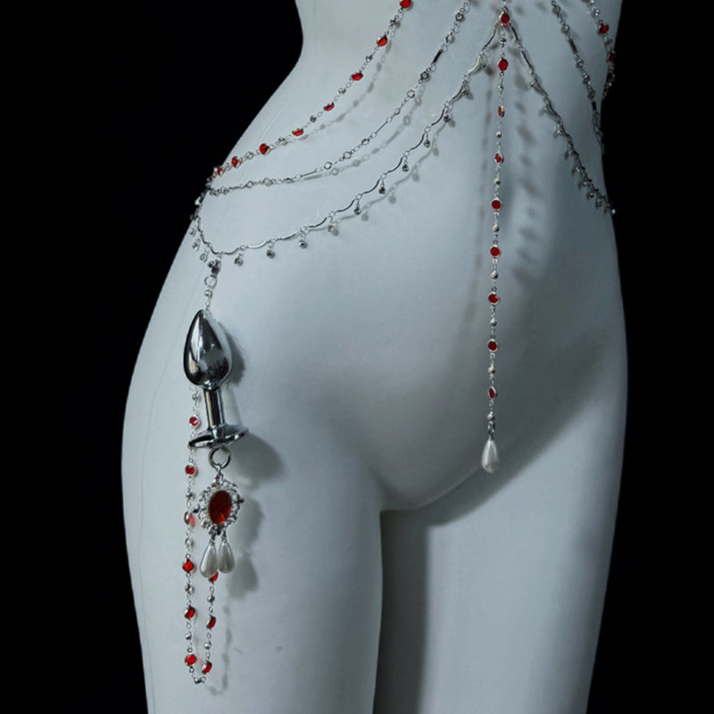 Tassel Choker Body Chain