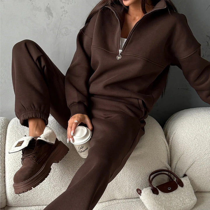 Casual Sweatshirt Set for Autumn/Winter