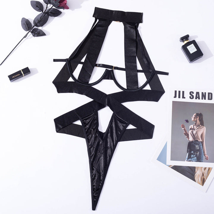 Popular backless hollow tights